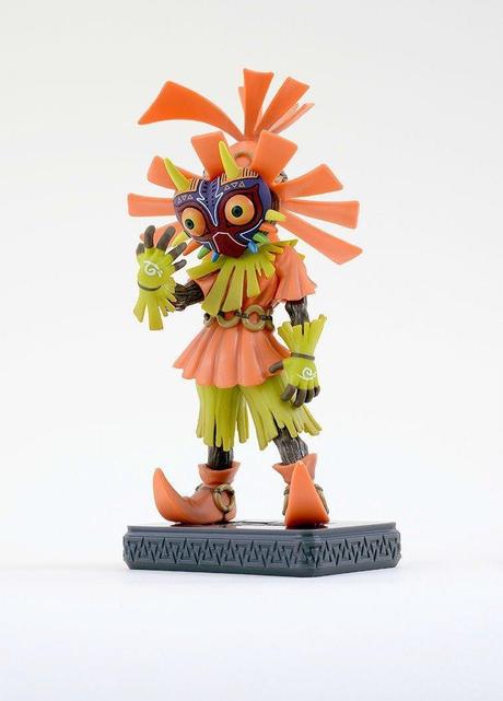 Un'occhiata ravvicinata alla statuetta di Skull Kid nella Collector's Edition di The Legend of Zelda: Majora's Mask 3D