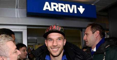 Podolski: la presentazione ufficiale