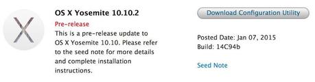 OS X 10.10.2 Yosemite