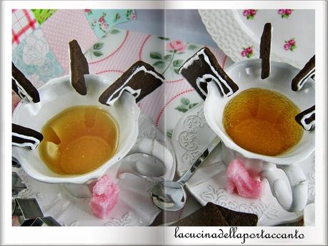 Biscottini al cioccolato e lavanda / Biscuits with chocolate and lavender