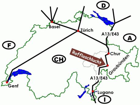 Visitare la Roflaschlucht 