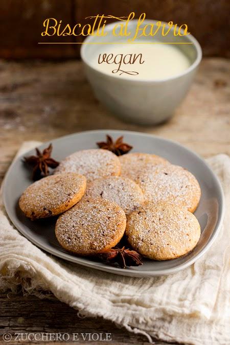 Biscotti al farro vegan