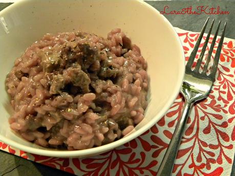 RISOTTO ALLA BARBERA E SALSICCIA DI BRA