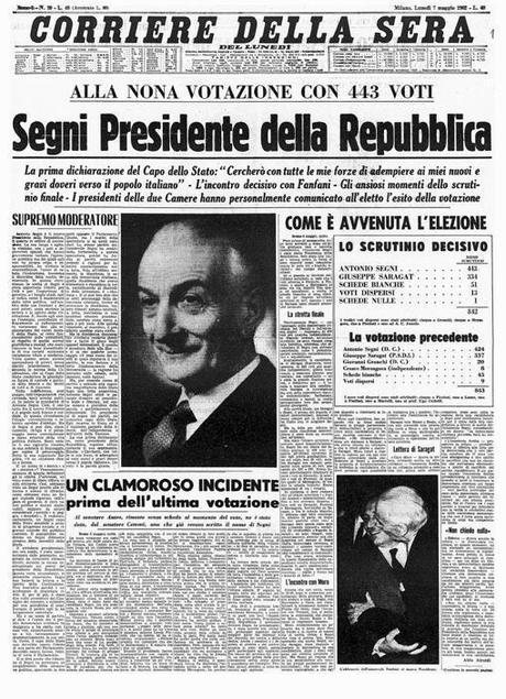 I Presidenti: Antonio Segni (1962-1964), un mandato breve e controverso