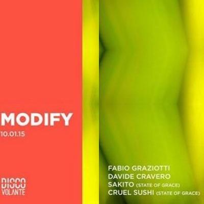 Sabato 10 gennaio 2015 - Modify Night @ club disco volante, Brescia.