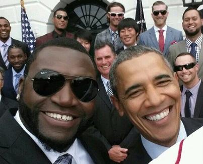 Obama selfie