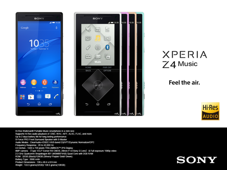 Sony-Z4-Music