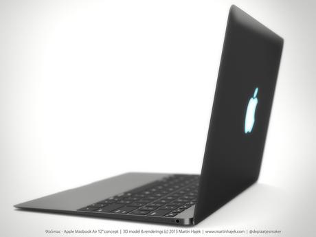 MacBook Air 12″ – Un rendering 3D realistico di Martin Hajek!