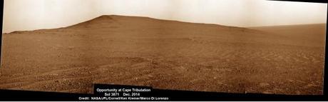 Opportunity festeggia 11 anni dalla cima di Cape Tribulation