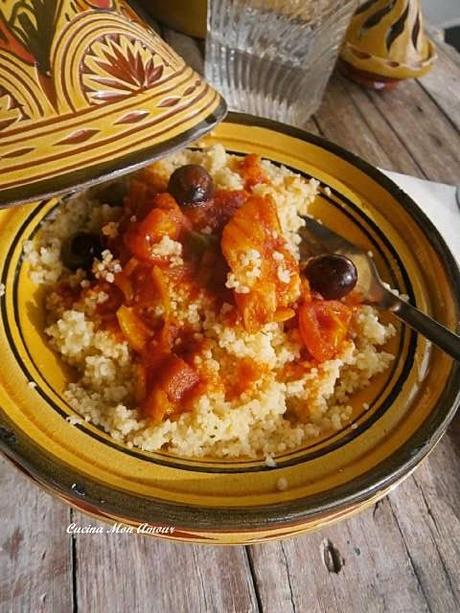 Tajine con Couscous di Baccalà