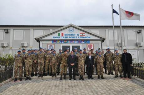 Libano/ Base “Millevoi”. L’On. Rossi, Sottosegretario della Difesa, in visita ai reparti dei Militari Italiani