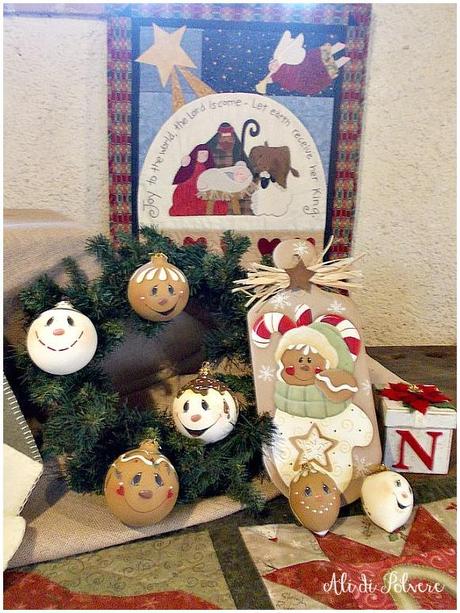 Le foto di Natale al Mulino, il mercatino in stile shabby chic e country