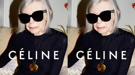 Cèline 2015: Joan Didion modella ad 80 anni