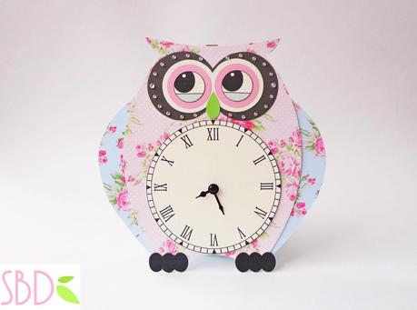 Tutorial: Orologio da muro Gufo - DIY Owl wall clock