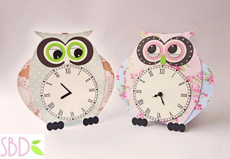 Tutorial: Orologio da muro Gufo - DIY Owl wall clock