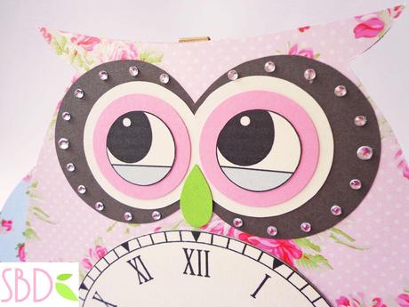 Tutorial: Orologio da muro Gufo - DIY Owl wall clock