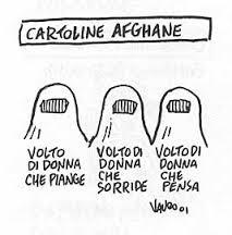 vignetta-volto di donne musulamane