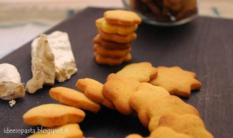 Biscottini friabili di torrone