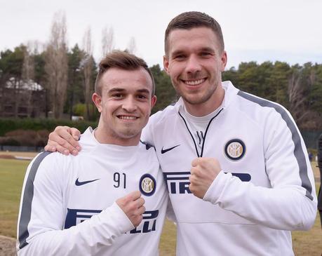 Podolski: ”Gioco meglio al centro, Shaqiri? Non vedo l’ora”