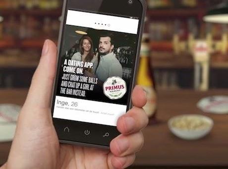 Abbordala al bar, non su Tinder :-) Bartinder - la birra belga ti chiede di sfoderare il coraggio