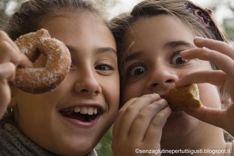 Ciambelle fritte senza glutine