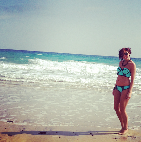 #Fuerteventura: Bikini in Neoprene