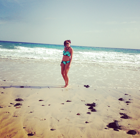 #Fuerteventura: Bikini in Neoprene