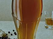 Liquore allo zenzero ginepro.