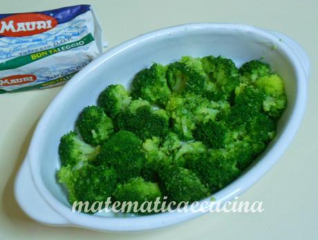 Broccoli gratinati al forno con Taleggio e Besciamella