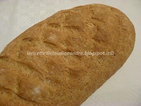 Pane ciabatta alla crusca