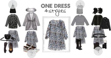 one dress 4 styles