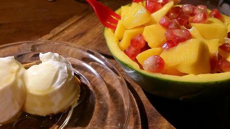 Insalata di mango e melograno