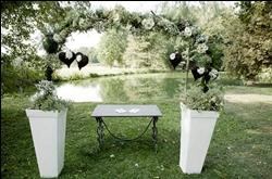 matrimonio chic in un giardino