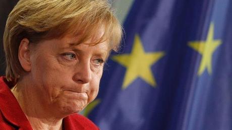 Merkel - smorfia perplessa