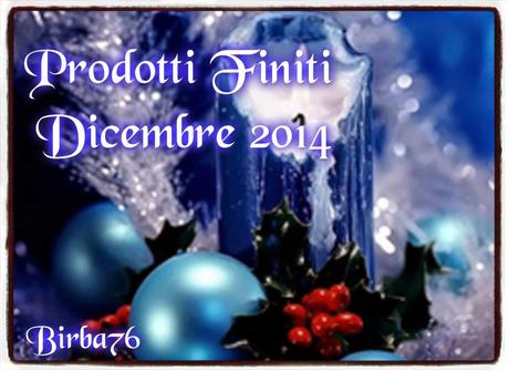 PRODOTTI FINITI DICEMBRE 2014