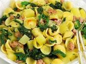 Orecchiette cime rapa patate salsicce