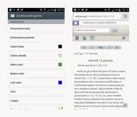 Daily Text 2015: l'applicazione consultare 