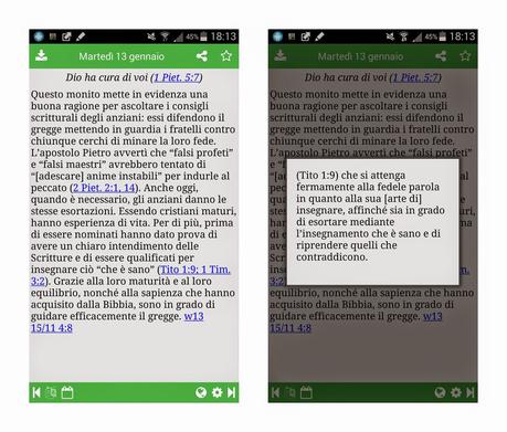 Daily Text 2015: l'applicazione consultare 