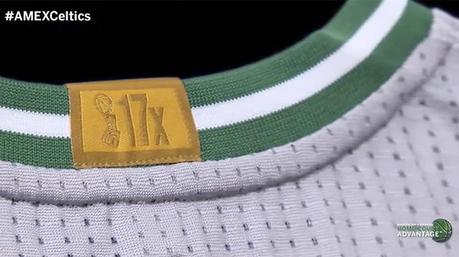 Maglia dei Boston Celtics, tour in uno spogliatoio Nba