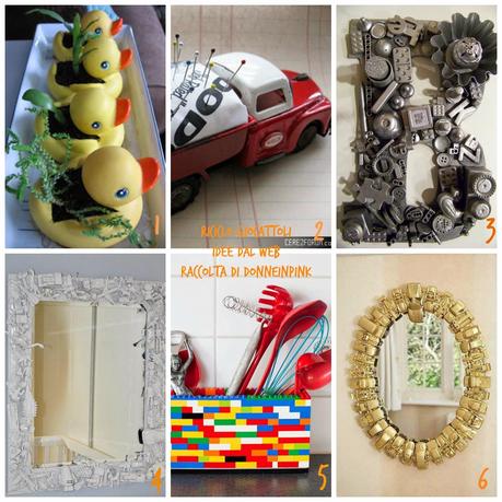 Riciclo giocattoli - Idee semplici dal web