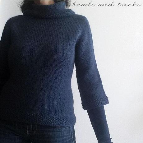 Maglione fatto a mano Francis revisited in Lima di Drops Garnstudio