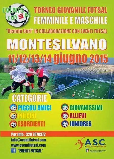 torneo calcio a 5 femminile juniores, allieve, giovanissime Montesilvano giugno 2015