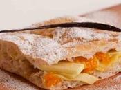 Focaccia dolce arance, mele limone.