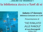 parlato alle parole”, presentazione reading Biblioteca Castelfranco Sotto, 17/01/2015