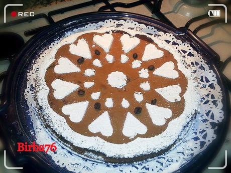 TORTA AL CUORE DI CAFFE’ E CIOCCOLATO