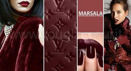 Pantone 2015 Marsala e le sfumature del rosso