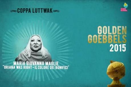 Golden Goebbels 2015: tutti i vincitori