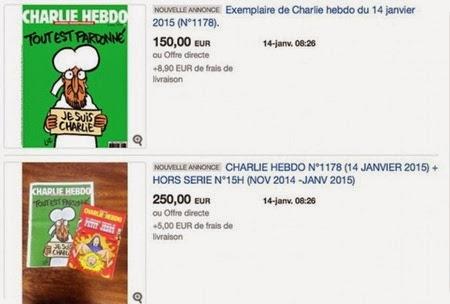 charlie Hebdo esautiro in edicola