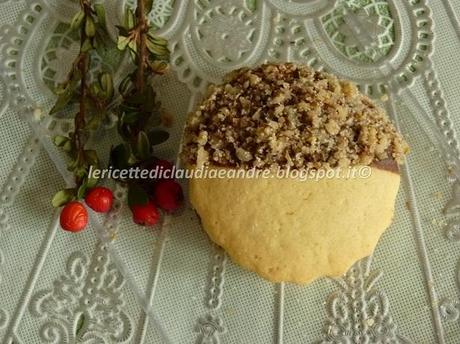 Biscotti alla vaniglia, cioccolato e noci