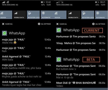 WhatsApp Windows Phone